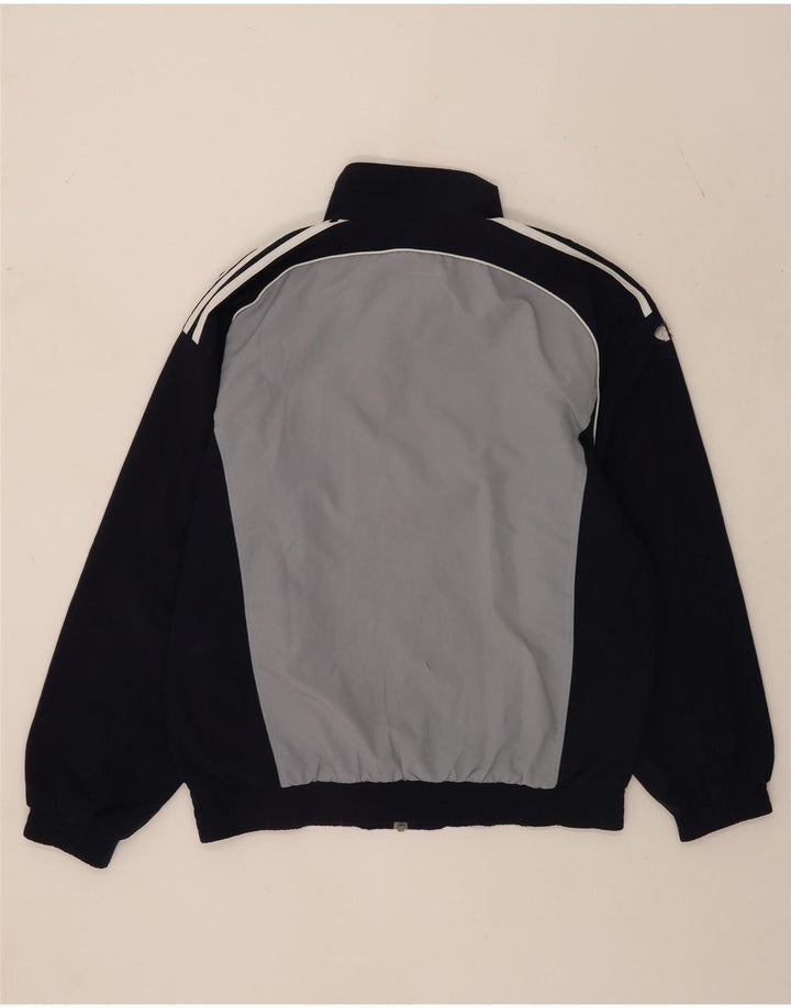 Adidas Męska bluza dresowa Top Jacket UK 38/40 Średni granatowy kolor blokowy