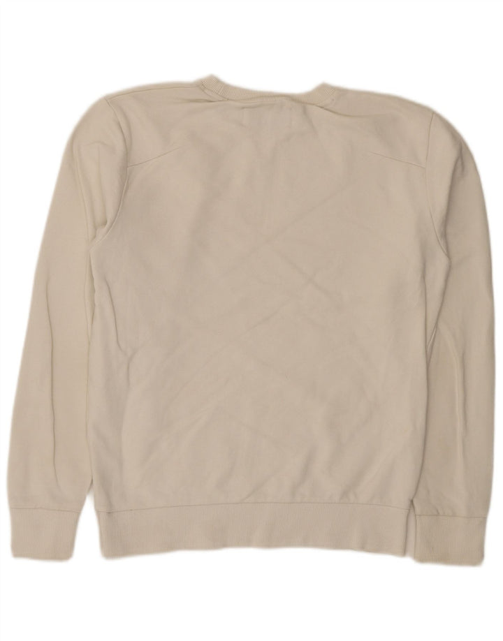 Męska bluza z grafiką Calvin Klein Jeans, mała, biała, bawełniana