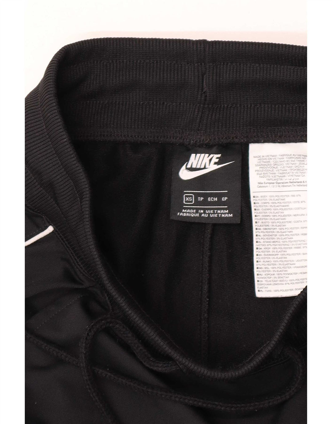 Męskie spodnie dresowe Nike Joggers XS Czarny poliester