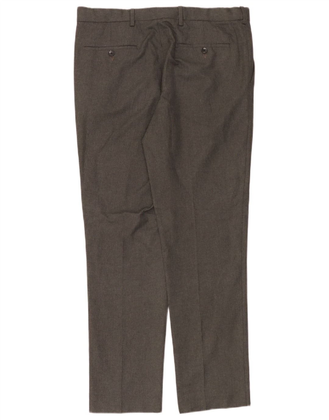 Męskie spodnie Chino Marks & Spencer Slim Fit W34 L31 Szary poliester