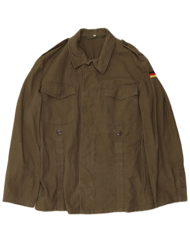 Męska kurtka wojskowa VINTAGE UK 36 Small Green