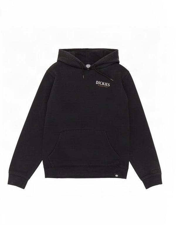 Męski sweter z kapturem Dickies, średniej wielkości, czarny, bawełniany