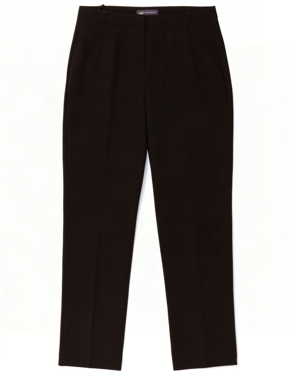 Marks & Spencer Damskie proste spodnie codzienne UK 12 Medium W30 L28 Czarne