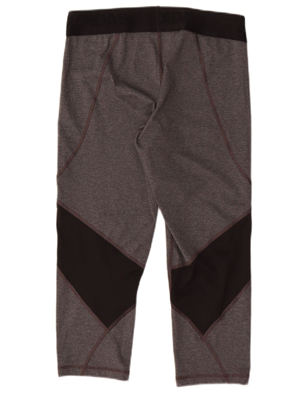 Damskie legginsy Adidas Climacool Capri UK 12/14 Średni szary, blok kolorów