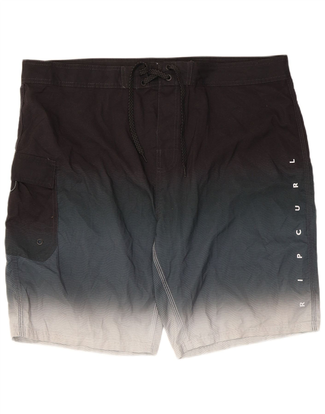 Męskie spodenki kąpielowe Rip Curl XL, czarny, poliester z blokami kolorów