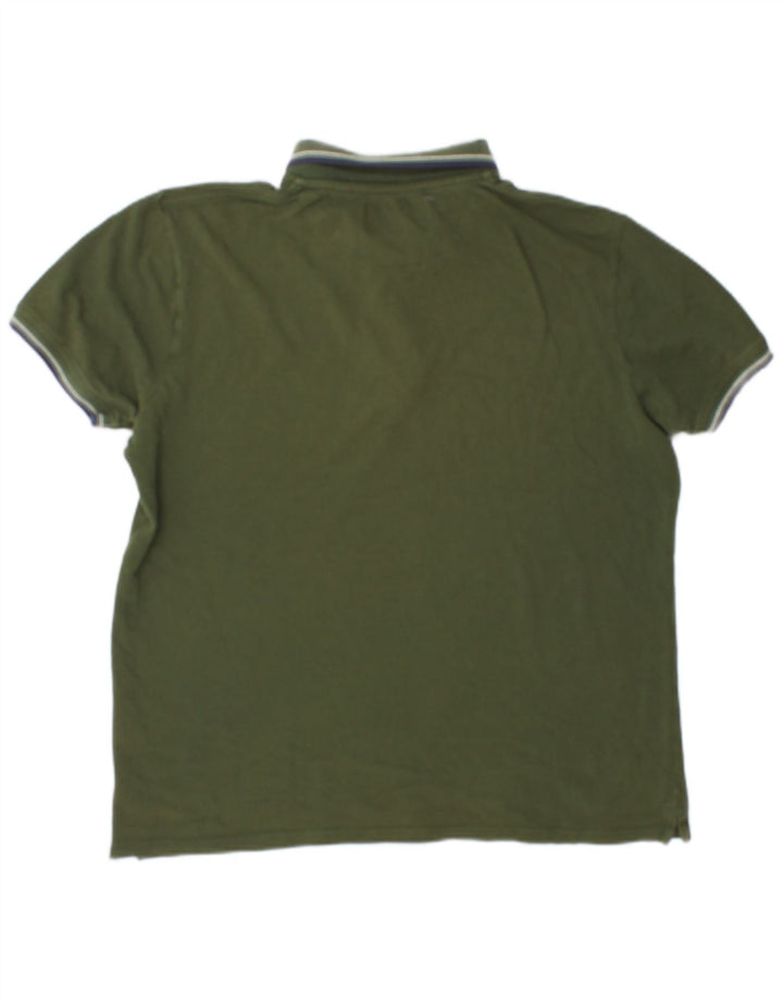 Męska koszulka polo Lyle & Scott, duża, bawełniana khaki