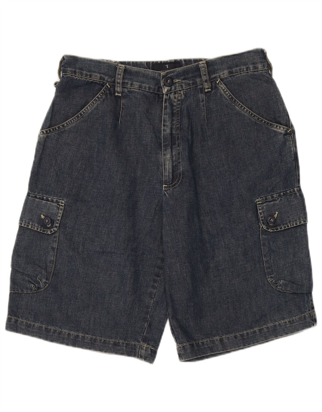 Męskie spodenki jeansowe Trussardi Cargo IT 48 Medium W30, niebieska bawełna