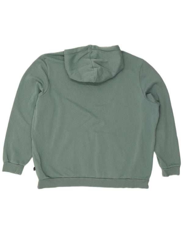 Męska bluza z kapturem Puma 2XL, niebieska, bawełniana