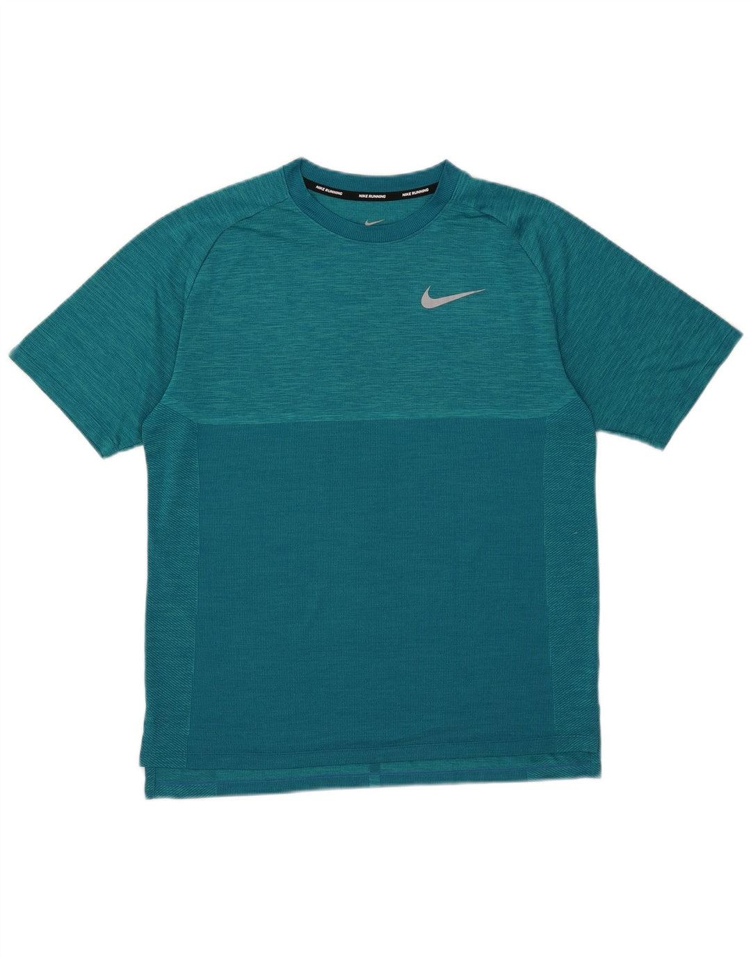Męski T-shirt Nike Dri Fit, średni niebieski nakrapiany