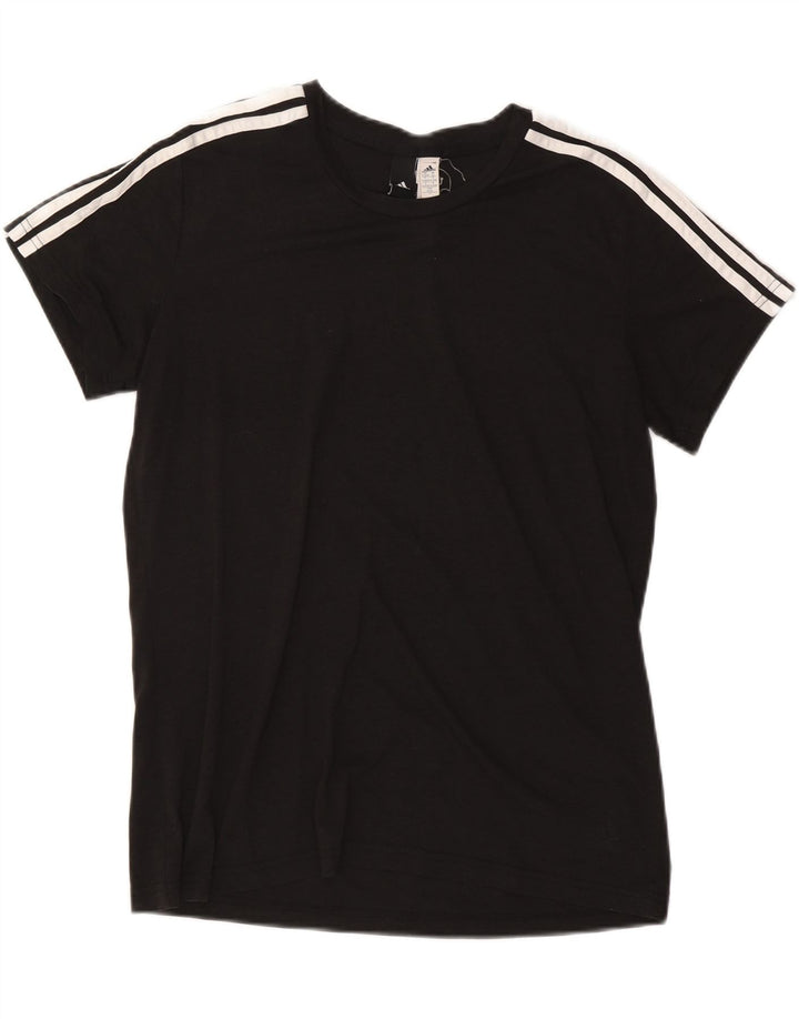 T-shirt damski ADIDAS Top UK 20/22 XL, czarny poliester