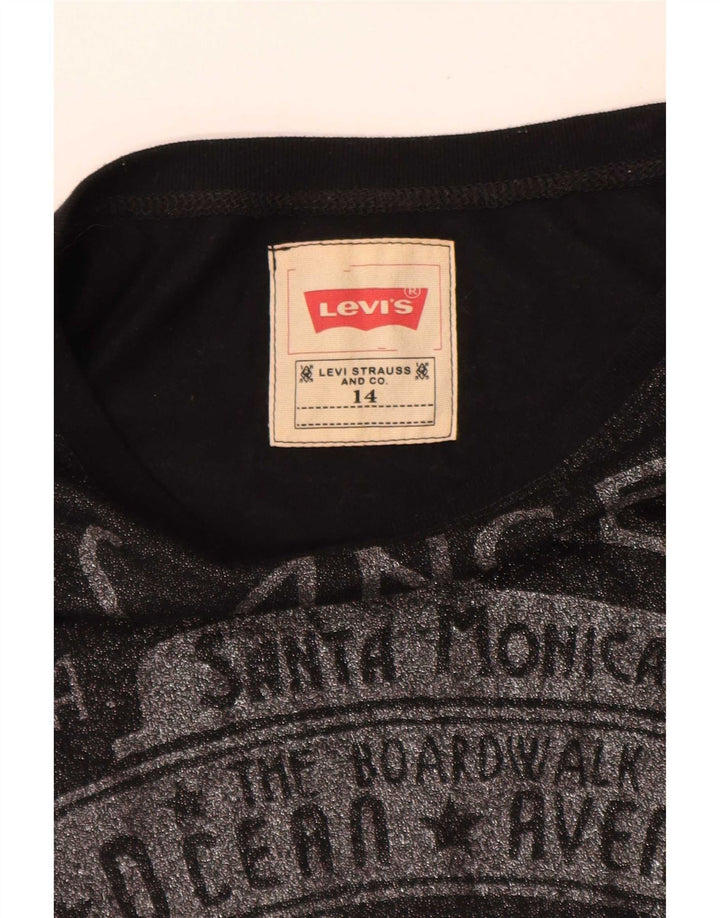 Dziewczęca bluza z grafiką Levi's 13-14 lat, szara