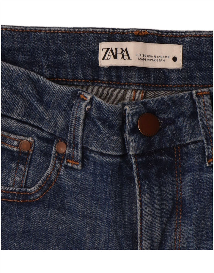Damskie jeansy Bootcut Zara EU 36 XS W26 L28 Niebieskie