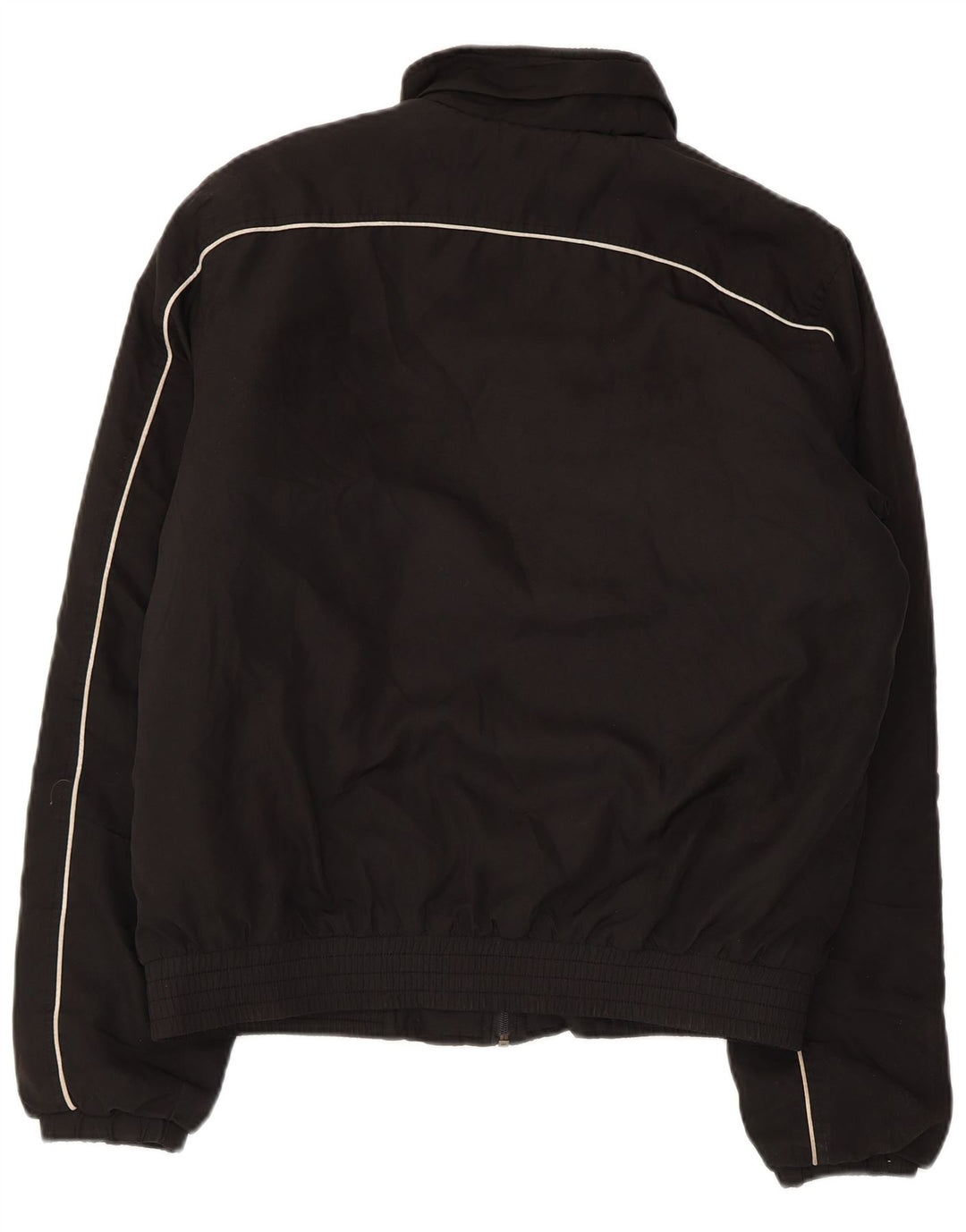 Męska kurtka dresowa ASICS, średni czarny poliester