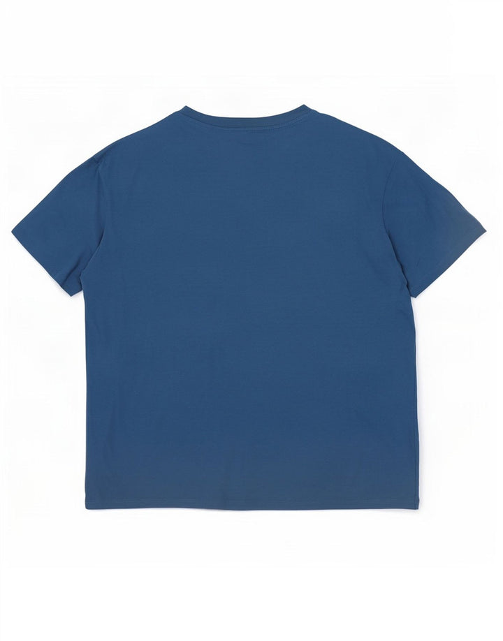 T-shirt damski Benetton Top UK 16, duży, niebieski