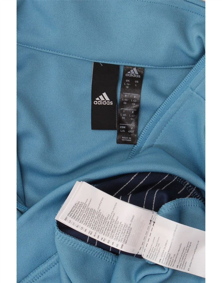 Damska bluza dresowa Adidas UK 161/18 Duży niebieski blok kolorów