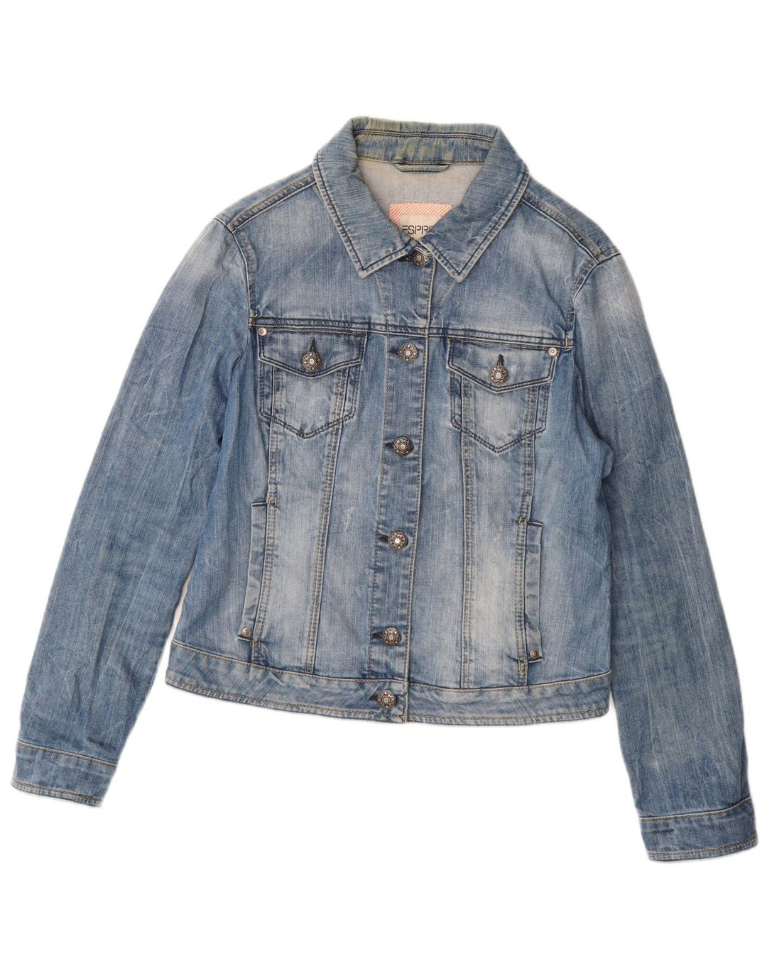 Damska kurtka dżinsowa ESPRIT UK 20 2XL niebieska bawełniana