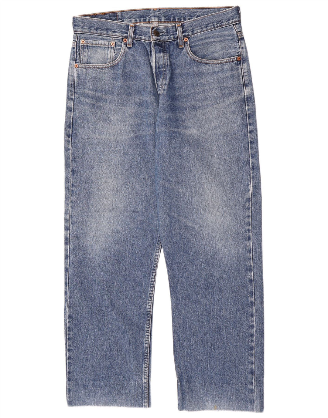 Męskie dżinsy Levi's 582 Straight W33 L28 Niebieskie bawełniane