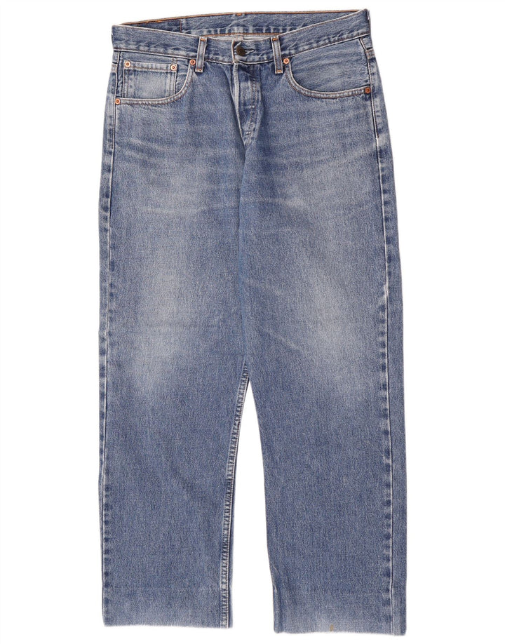 Męskie dżinsy Levi's 582 Straight W33 L28 Niebieskie bawełniane