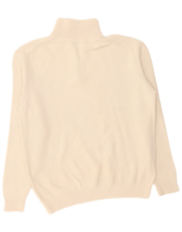 Męski sweter Zara z zamkiem błyskawicznym XL, biały