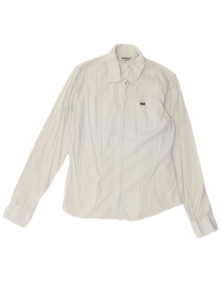 Damska koszula oversize NAPAPIJRI Geographic UK 10 Small Blue