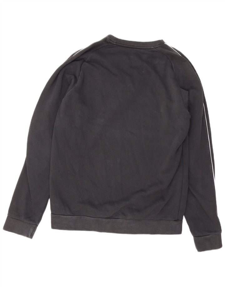Adidas Męska Bluza Sweter Średni Czarny Bawełna