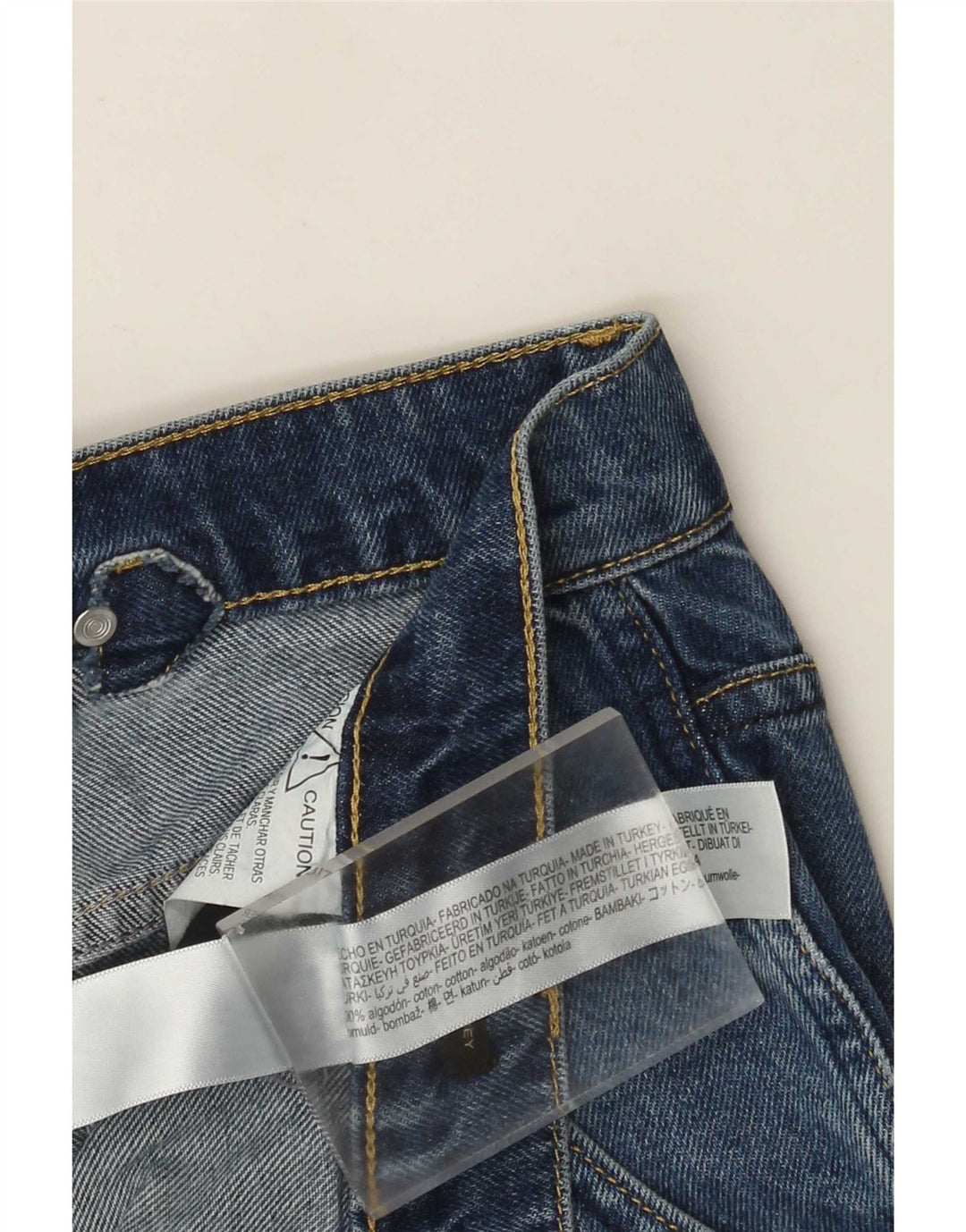 Damskie jeansy z szerokimi nogawkami Massimo Dutti EU 40 Medium W30 L30 Niebieskie bawełniane