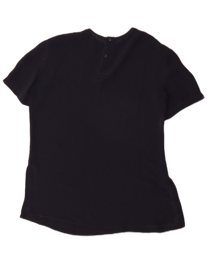 Bluzka damska EMPORIO ARMANI Top UK 12 Średni Granatowy