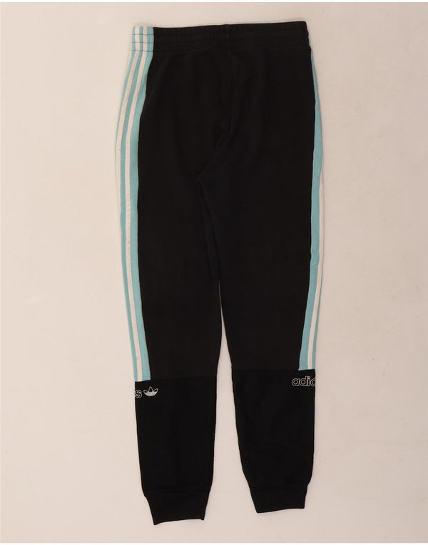 Adidas Chłopięce Spodnie Dresowe Joggery 15-16 Lat Czarny Kolorblok