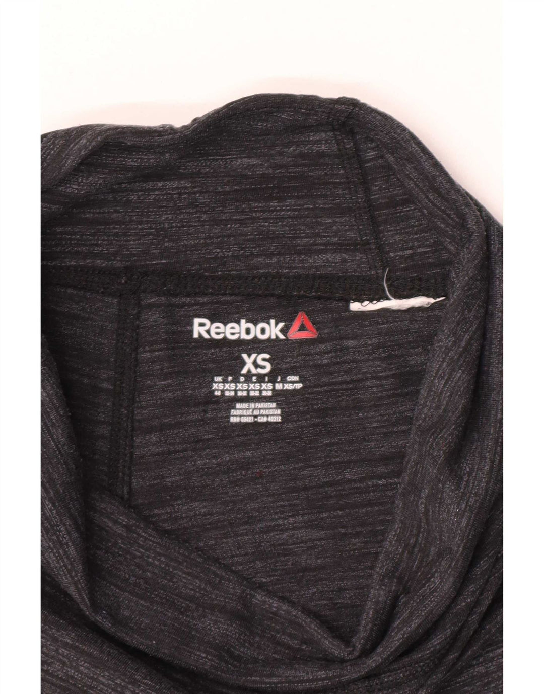 Legginsy damskie Reebok UK 4/6 XS, szare nakrapiane