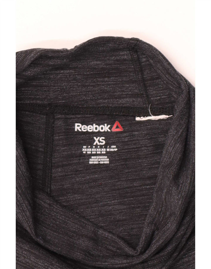 Legginsy damskie Reebok UK 4/6 XS, szare nakrapiane