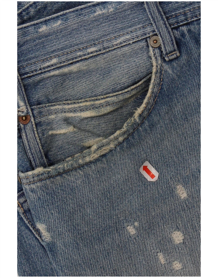 Męskie jeansy REPLAY 901 w trudnej sytuacji W33 L34 Niebieska bawełna