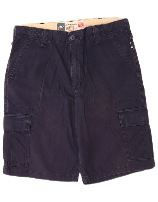 Męskie spodenki cargo Asics IT 46 Small W30 Granatowa bawełna