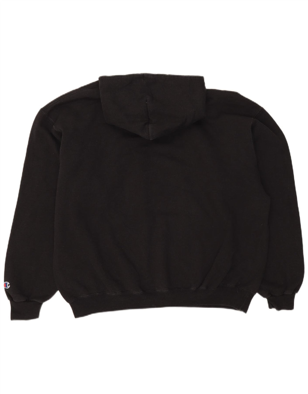 Męski sweter z kapturem Champion XL, czarny, bawełniany