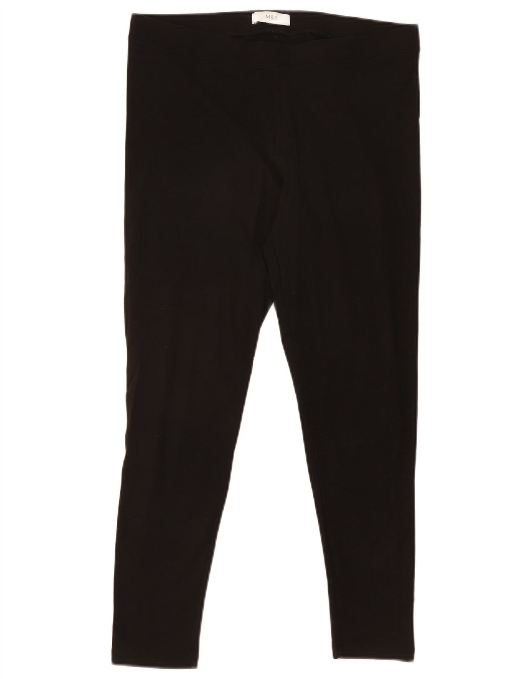 Legginsy damskie Marks & Spencer UK 14, duże, czarne, bawełniane