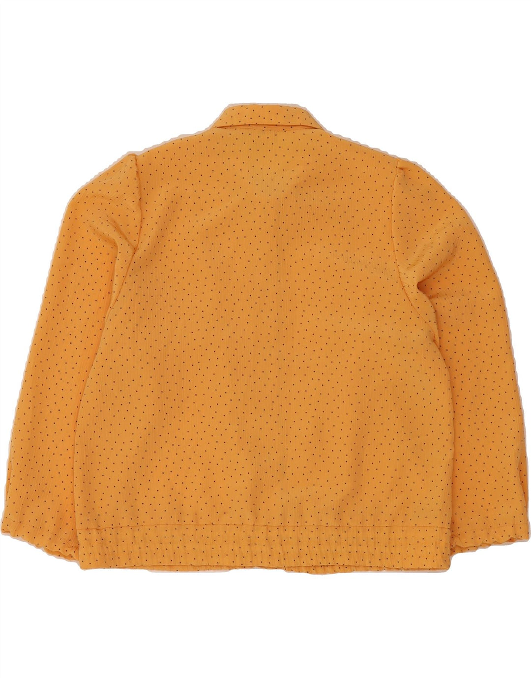 YESSICA Womens Shirt Blouse EU 42 Large Orange Spotted Vintage Yessica and Second-Hand Yessica from Messina Hembry 