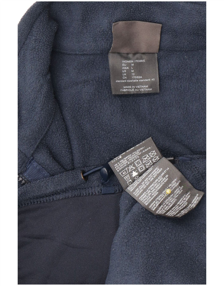 Damska kurtka polarowa Jack Wolfskin UK 12, średni granatowy poliester