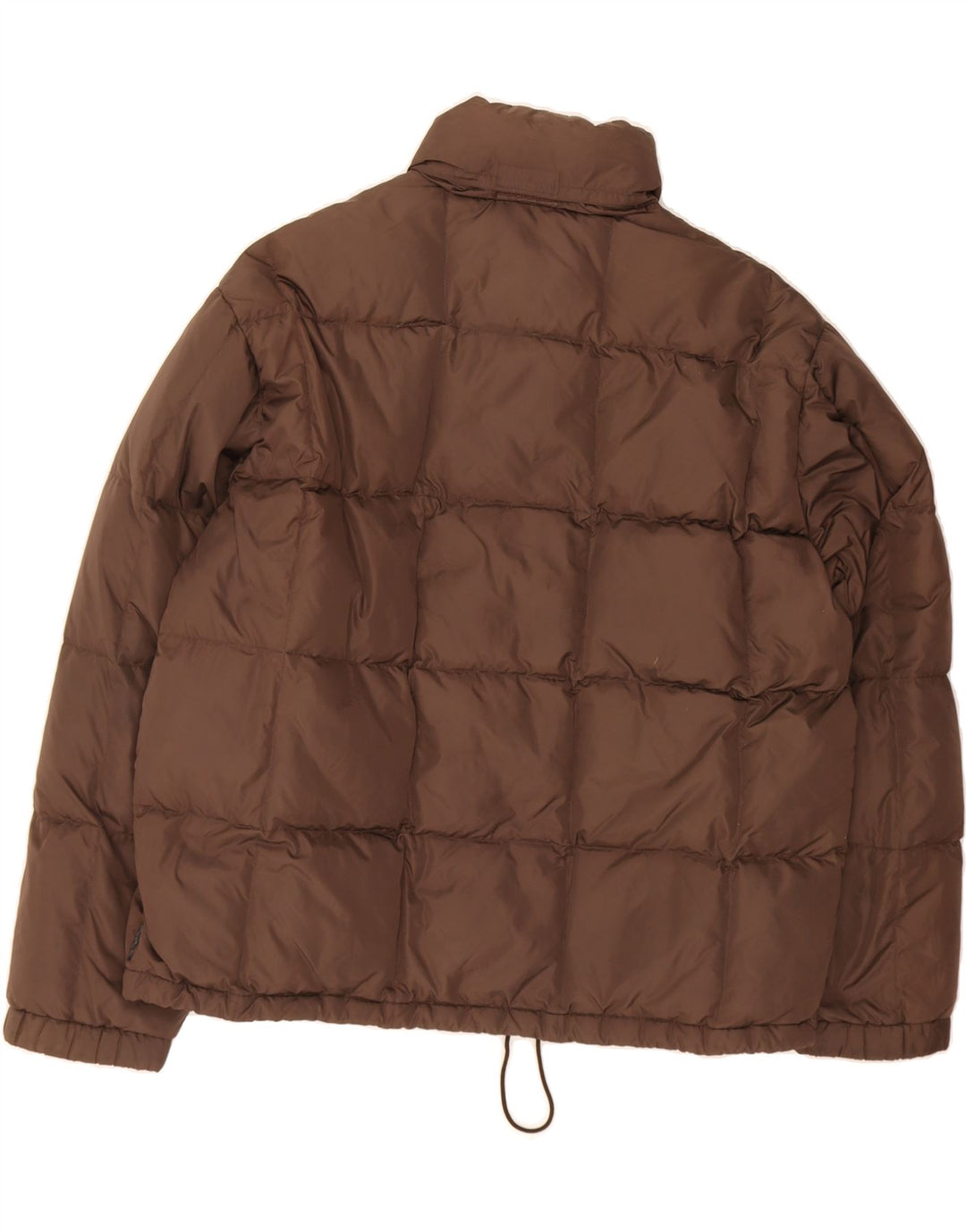 ARMANI JEANS Womens Oversized Padded Jacket UK 16 Large Brown Polyamide Vintage Armani Jeans and Second-Hand Armani Jeans from Messina Hembry 