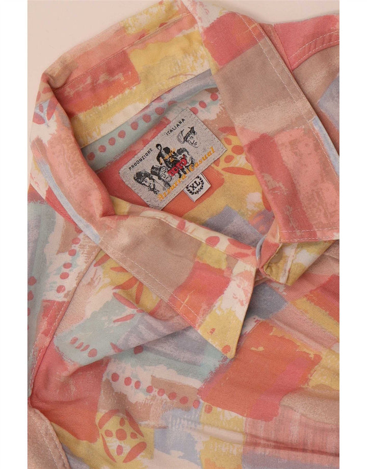 Koszula męska Azzurra XL Wielobarwny patchwork