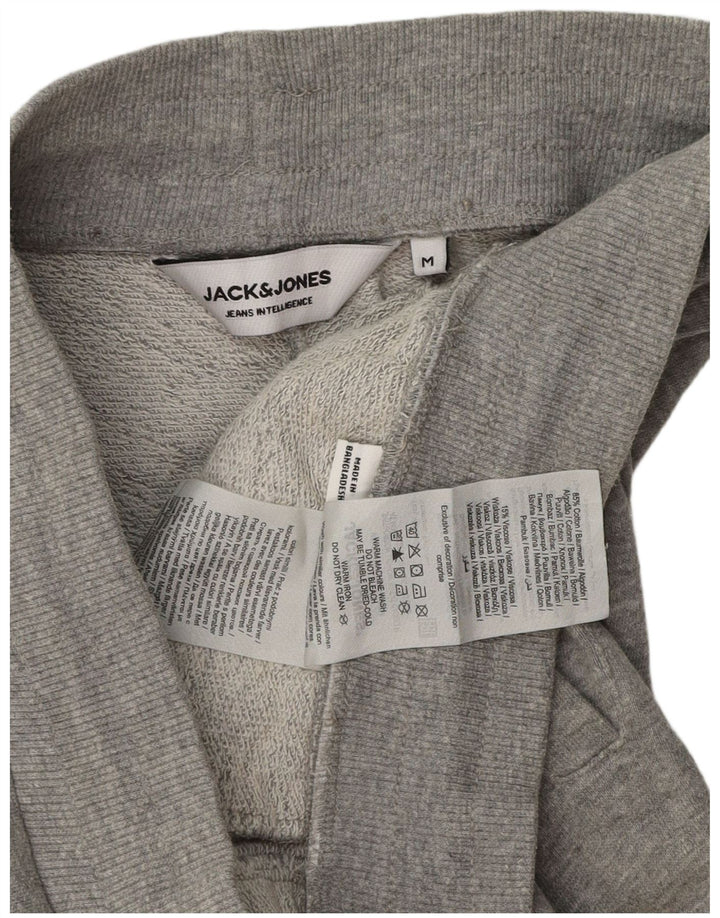Męskie spodnie dresowe JACK & JONES Cargo Joggers Średnioszary, bawełniany
