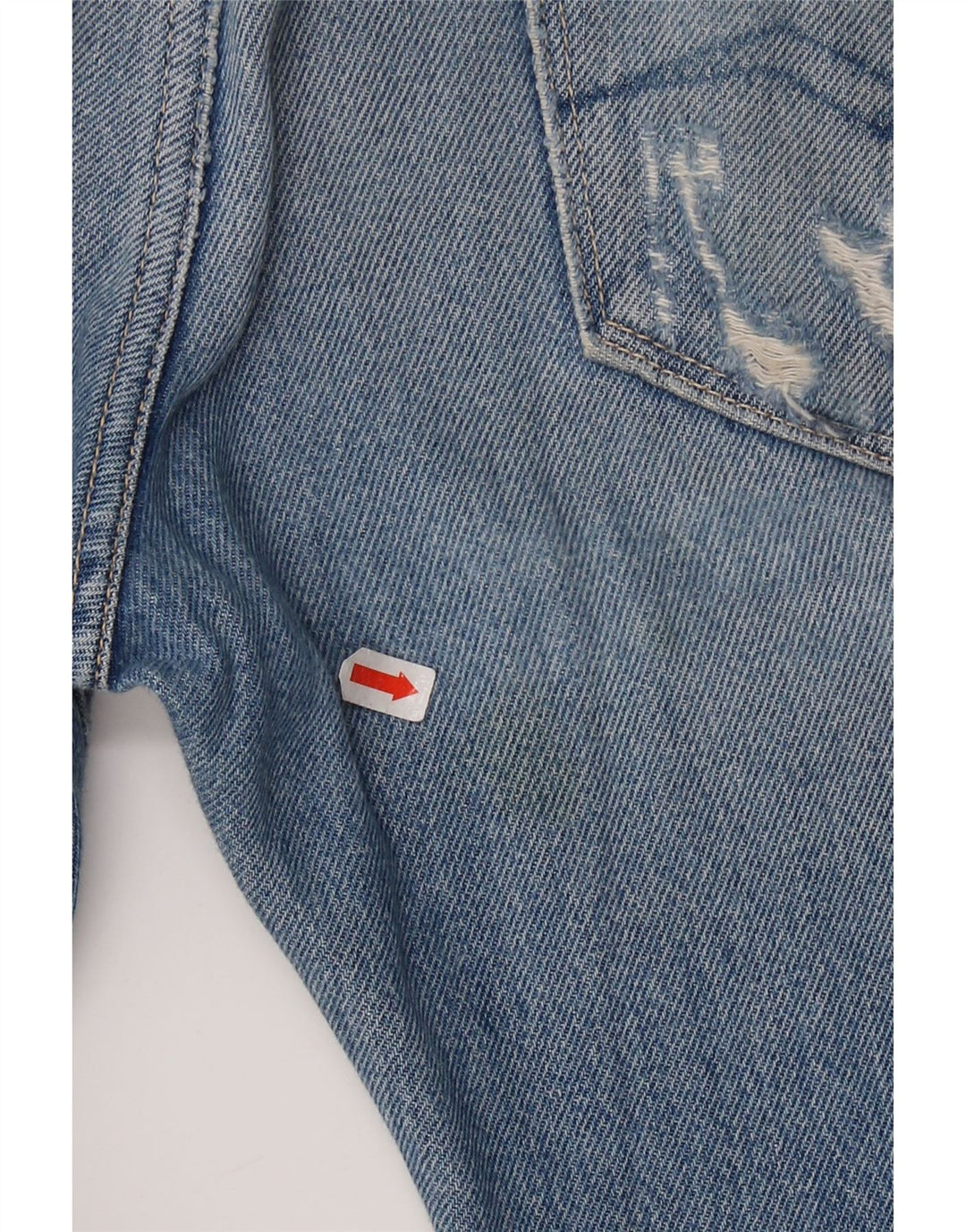 Męskie jeansy REPLAY 901 w trudnej sytuacji W33 L34 Niebieska bawełna