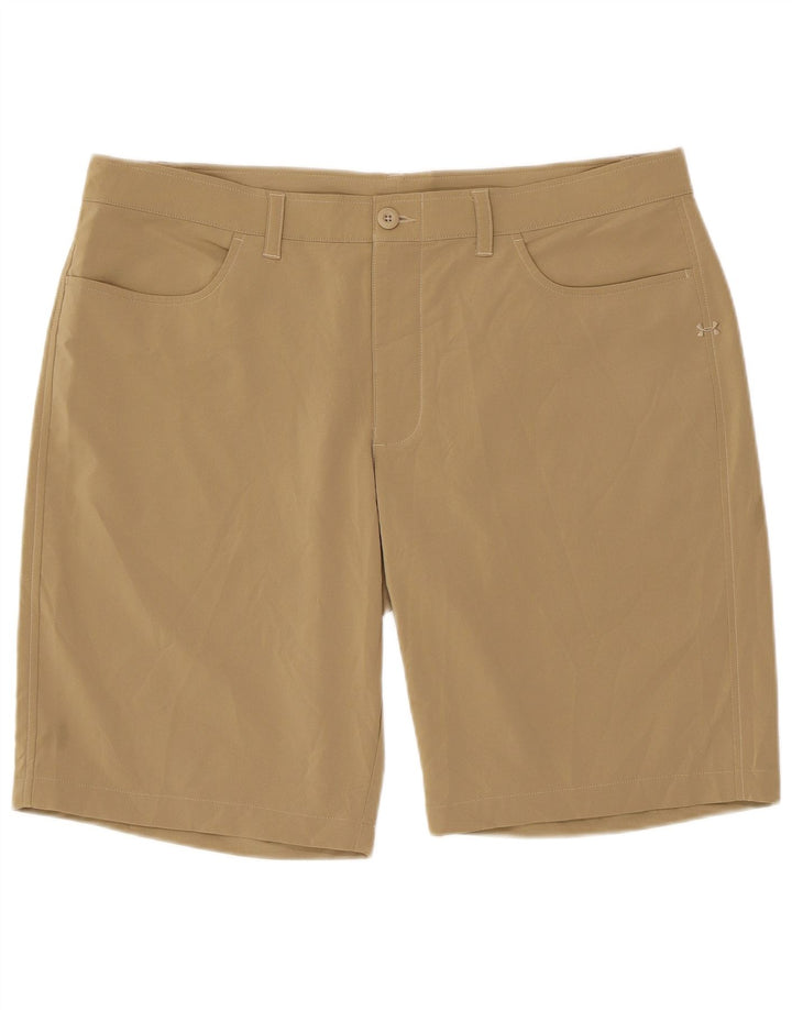 Męskie spodenki na co dzień Under Armour W38 XL, brązowe