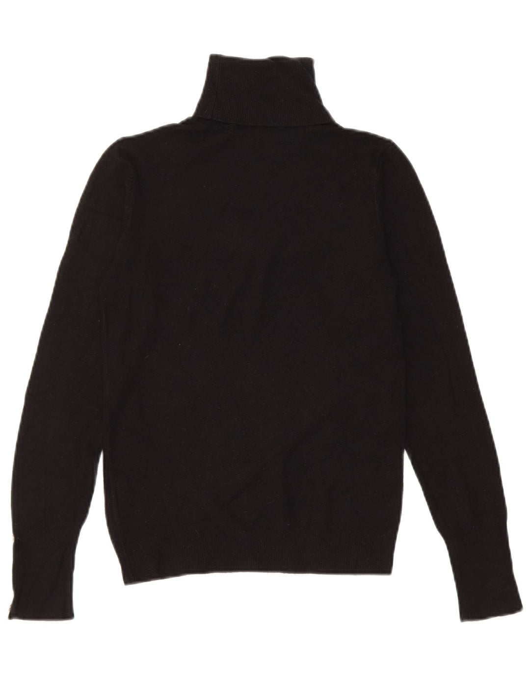 Damski sweter z golfem Zara UK 8 Small Black Wiskoza