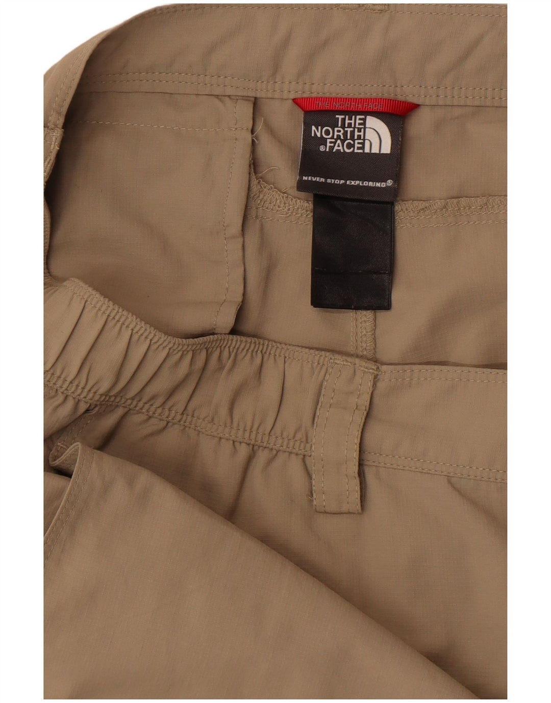 Męskie spodenki cargo The North Face W36, duże, beżowe, nylonowe