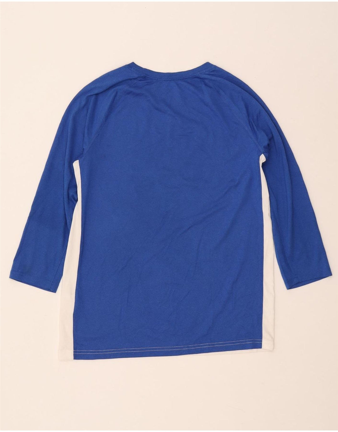 Damski top NIKE Dri Fit Graphic z rękawem 3/4, UK 18 XL, biały, z blokami kolorów