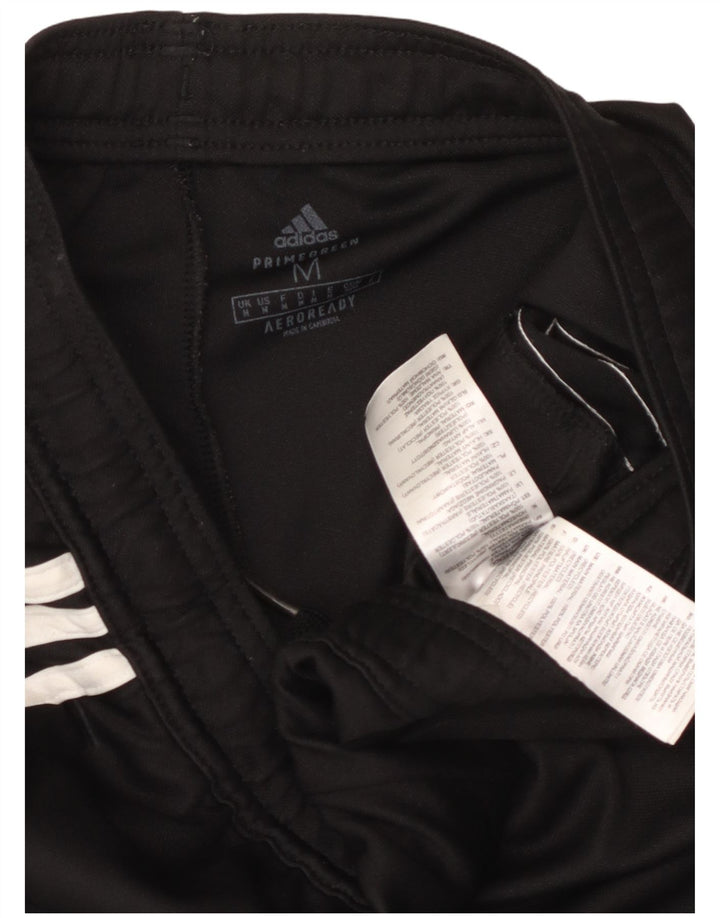 Męskie spodnie dresowe Adidas Aeroready, średni czarny poliester