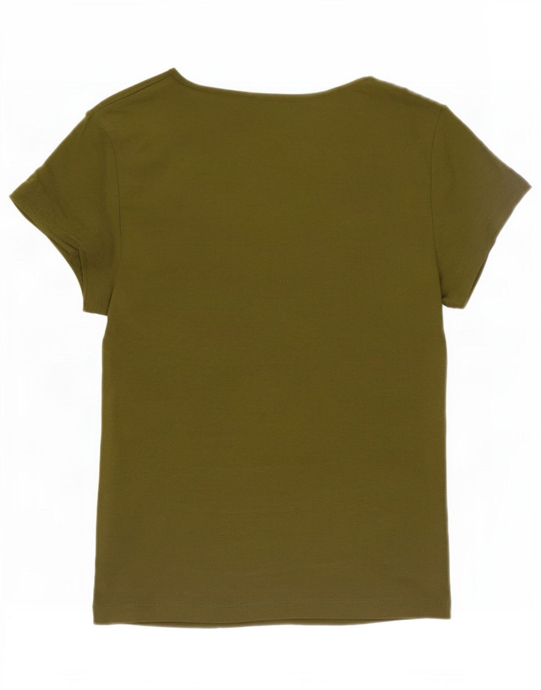 T-shirt damski Marks & Spencer Top UK 10, mały, bawełniany khaki