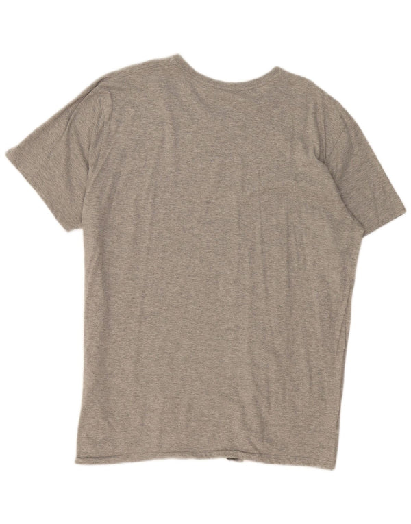 Męski T-shirt Calvin Klein Top XL Szary nakrapiany
