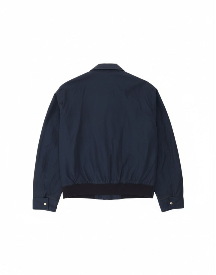 Męska kurtka bomberka FRED PERRY UK 40, duża, granatowa, bawełniana