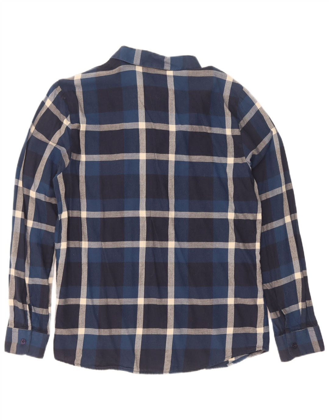 Męska koszula flanelowa Volcom, średnia, granatowa, bawełniana w kratkę