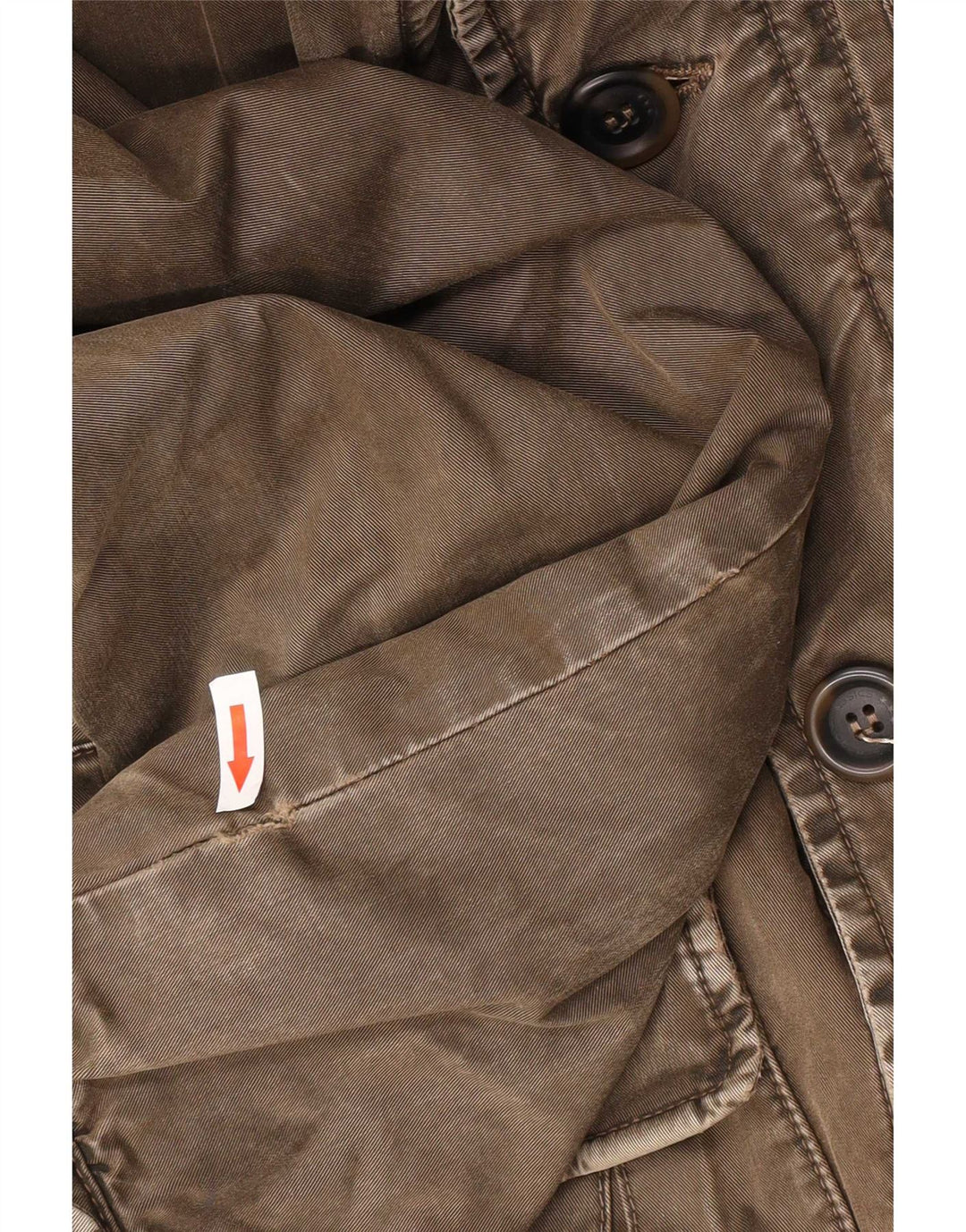Męska kurtka użytkowa Marlboro Classics UK 40, duża, bawełniana khaki